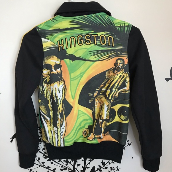 ADIDAS ORIGINALS track jacket Jamaica Kingston - Picture 2 of 15